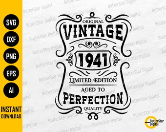 Download Vintage 1941 Svg Etsy