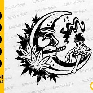 moon smoking cigarette Small Cat Night Dark Shadow Men Women T-Shirt : Clothing, Shoes & Jewelry has been described by the artist as Moon & Cigarette - Retro