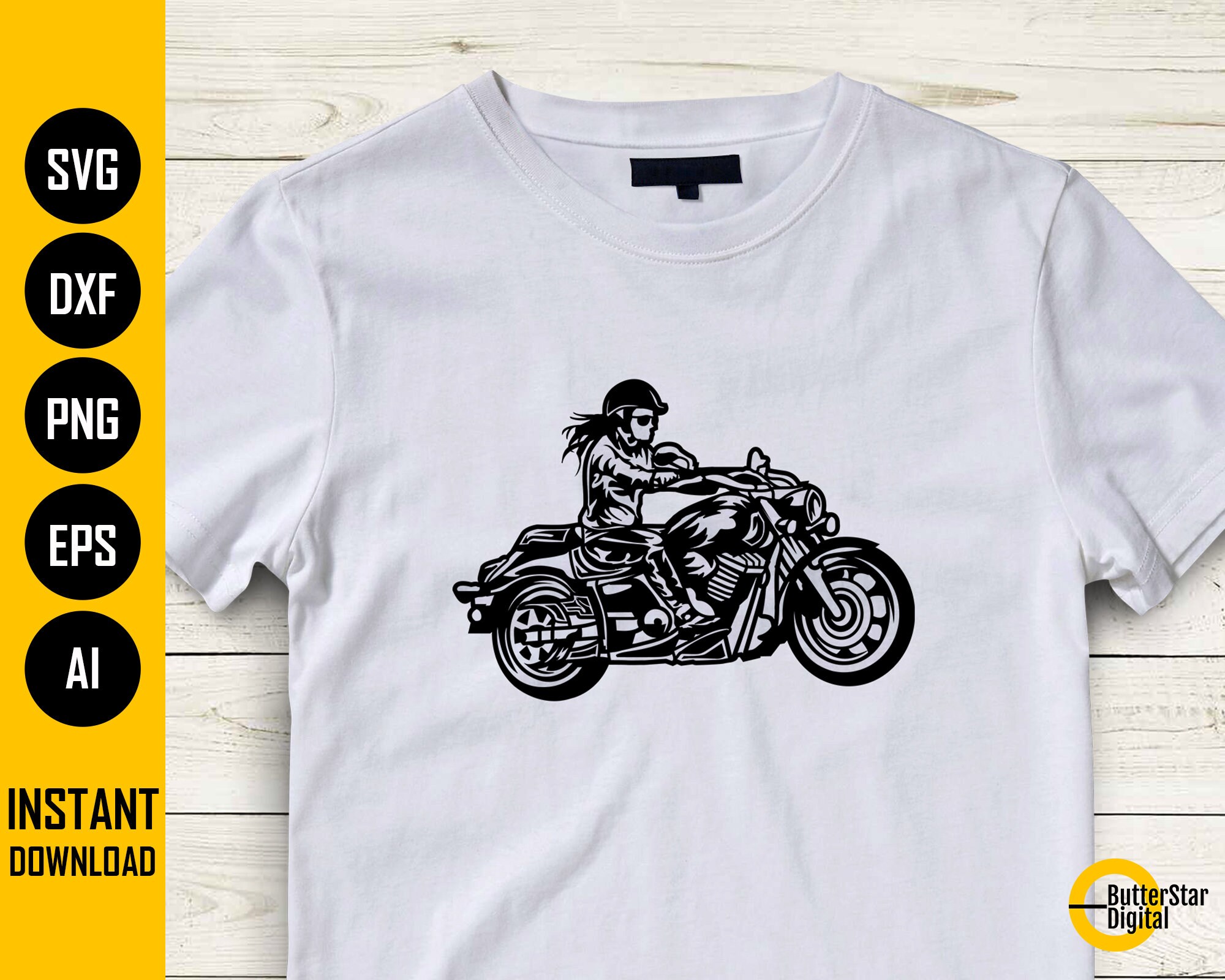 Lady Motorcycle Rider Svg Biker Girl SVG Woman Riding Motorcycle SVG Motorbike Bike - Etsy Ireland