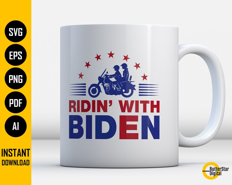 Ridin Graphics Ridin With Biden SVG | Go With Joe | Build Back Better | US Election ...