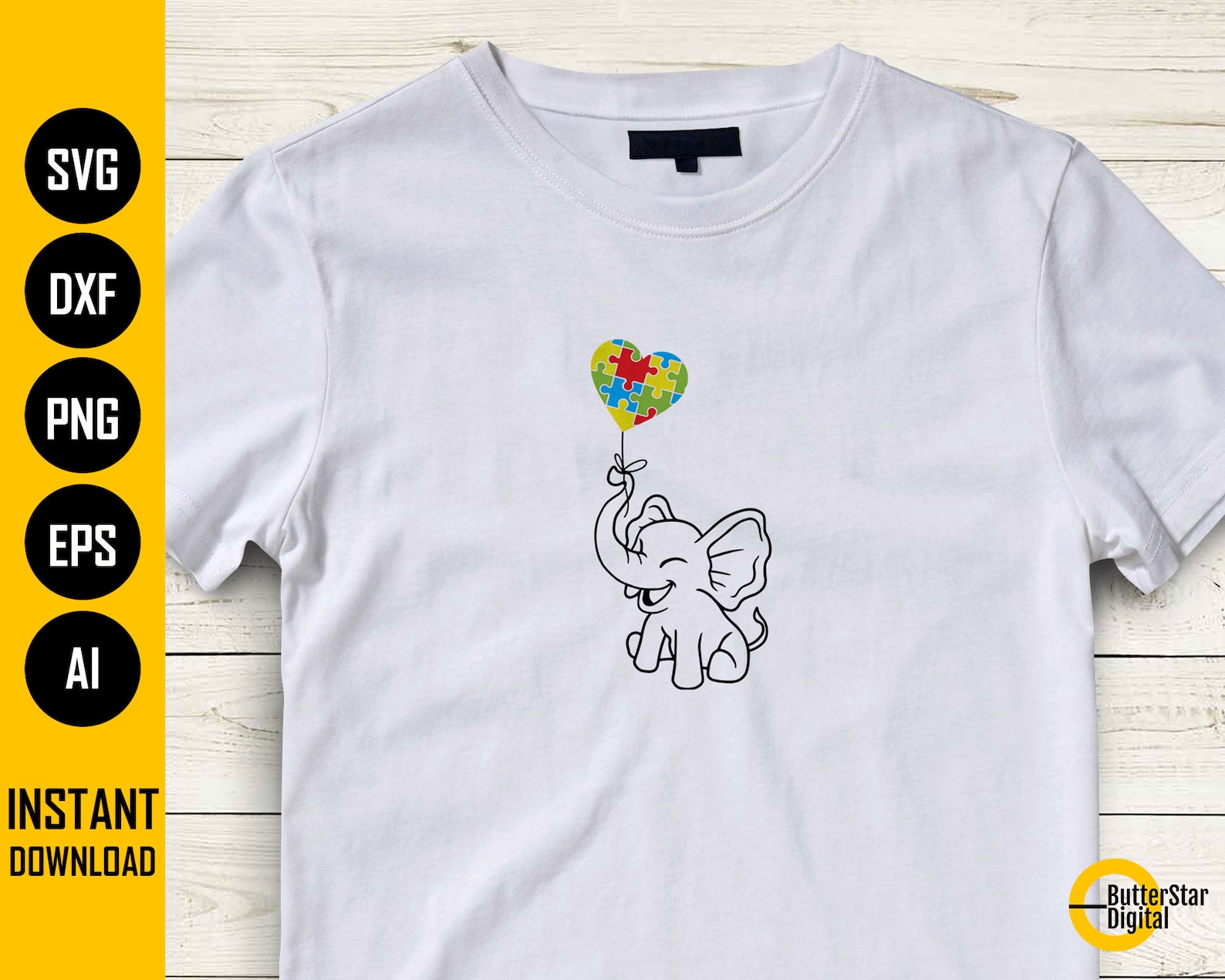 Free Free 157 Elephant Autism Svg SVG PNG EPS DXF File