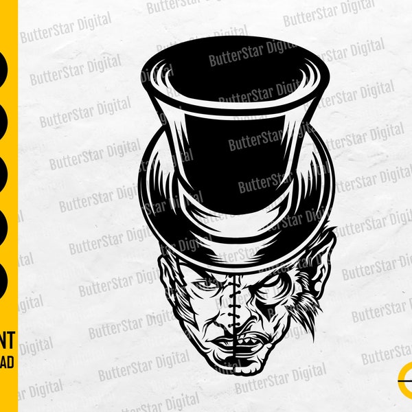 Dr. Jekyll And Mr. Hyde SVG | Horror Book Characters SVG | Monster T-Shirt Graphics | Cricut Cut Files Clipart Vector Digital Dxf Png Eps Ai