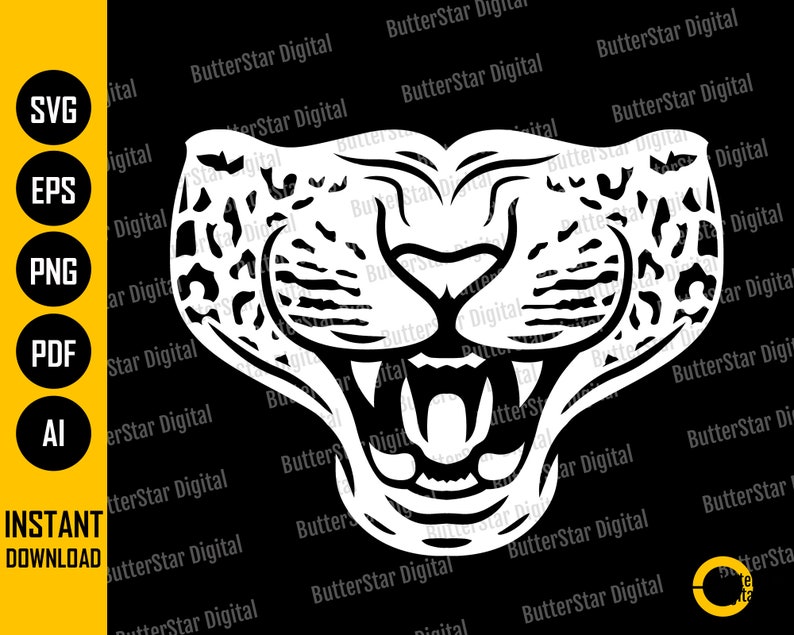 Download Leopard Face Mask SVG Jaguar Facemask SVG Animal Mouth | Etsy