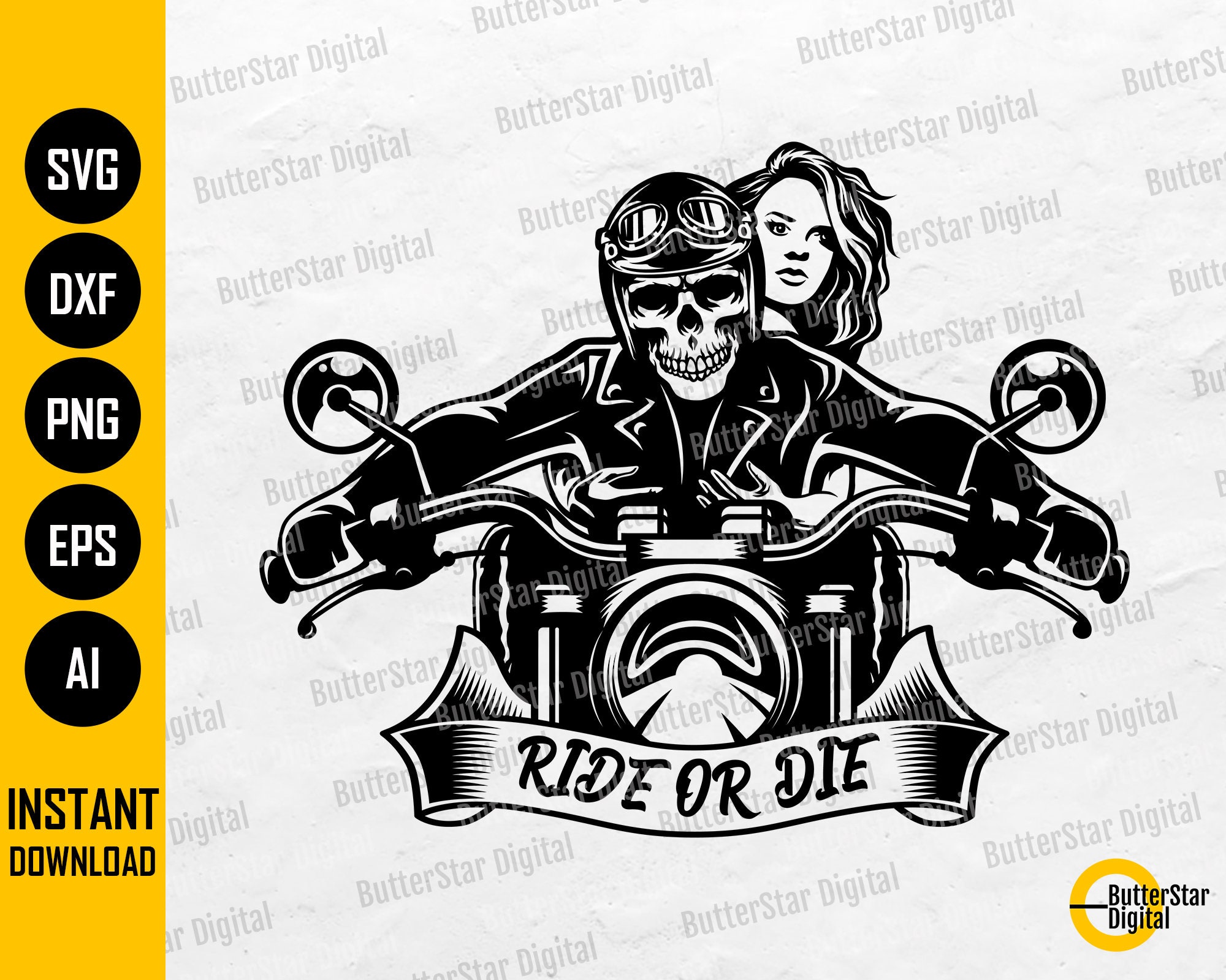 ride-or-die-svg-skeleton-biker-svg-motorcycle-t-shirt-decal-graphics-cricut-silhouette-cut-files-clipart-vector-digital-dxf-png-eps-ai-etsy