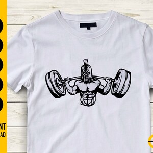 Spartan Workout SVG Warrior SVG Gym SVG Fitness Vinyl - Etsy