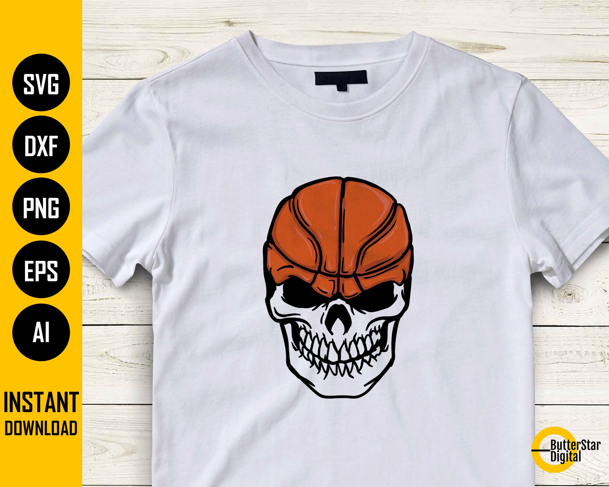 Skull Basketball SVG | Skeleton Sport Game Dunk Shoot Jam Slam Rebound ...