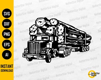 Free Free 232 Log Truck Svg SVG PNG EPS DXF File
