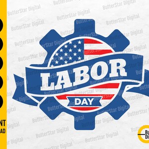 US Labor Day SVG Happy Labour Day Shirt Sign Poster Sticker - Etsy