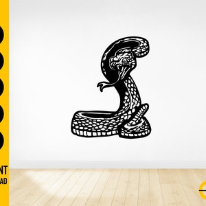 Rattlesnake SVG Snake SVG Fangs Venomous Venom Slither Hiss Rattler