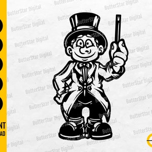 Lindo Mago SVG / Varita Mágica Svg / Mágico SVG / Cricut Archivos de Corte Silueta Imprimible Clip Art Vector Descarga Digital Dxf Png Eps Ai