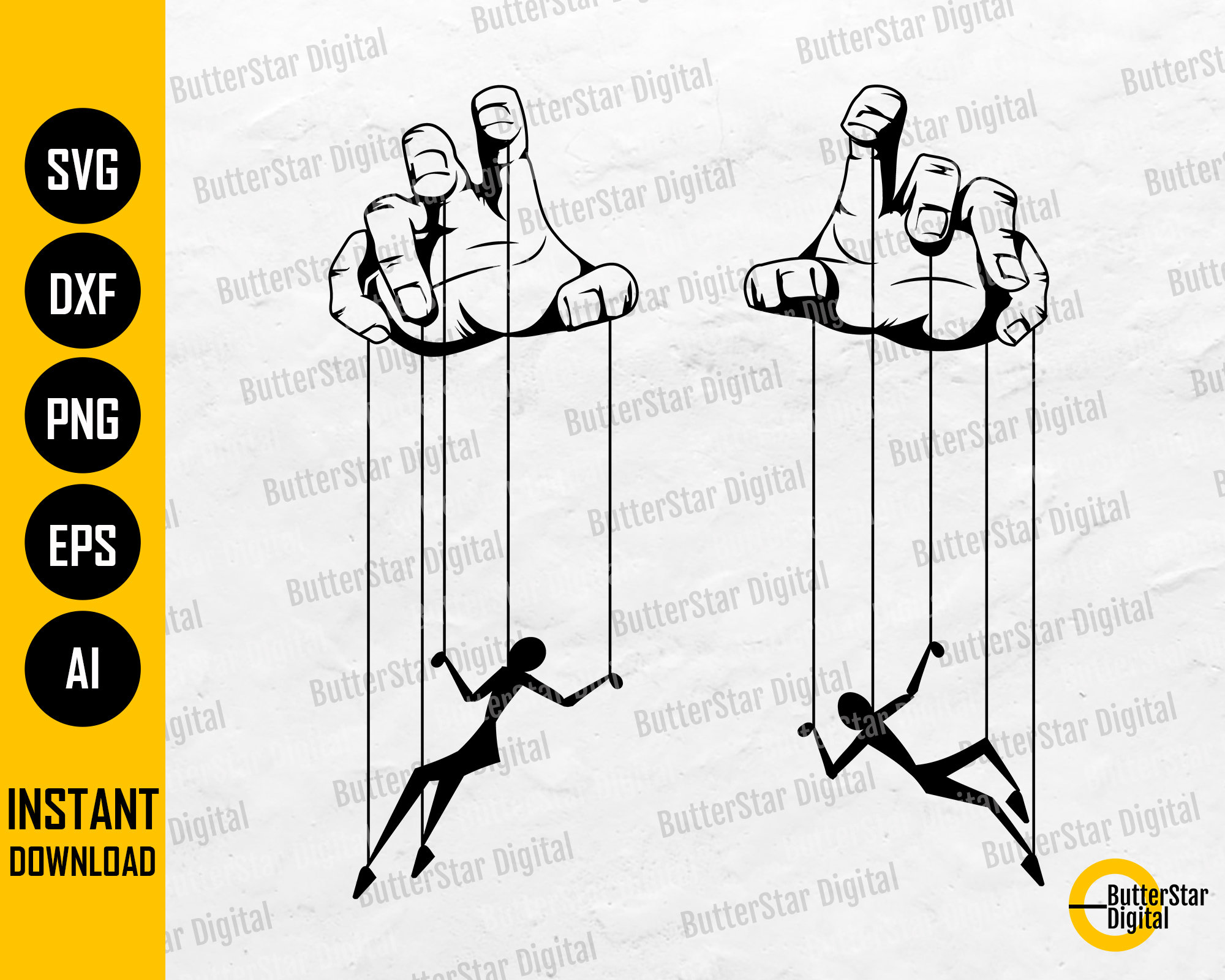 Master of Puppets SVG Puppeteer SVG Control SVG Puppet Etsy