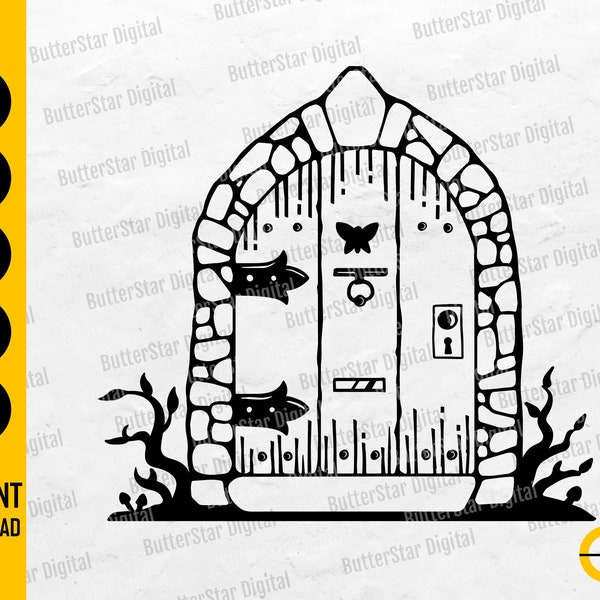 Fairy Door Decal - Etsy