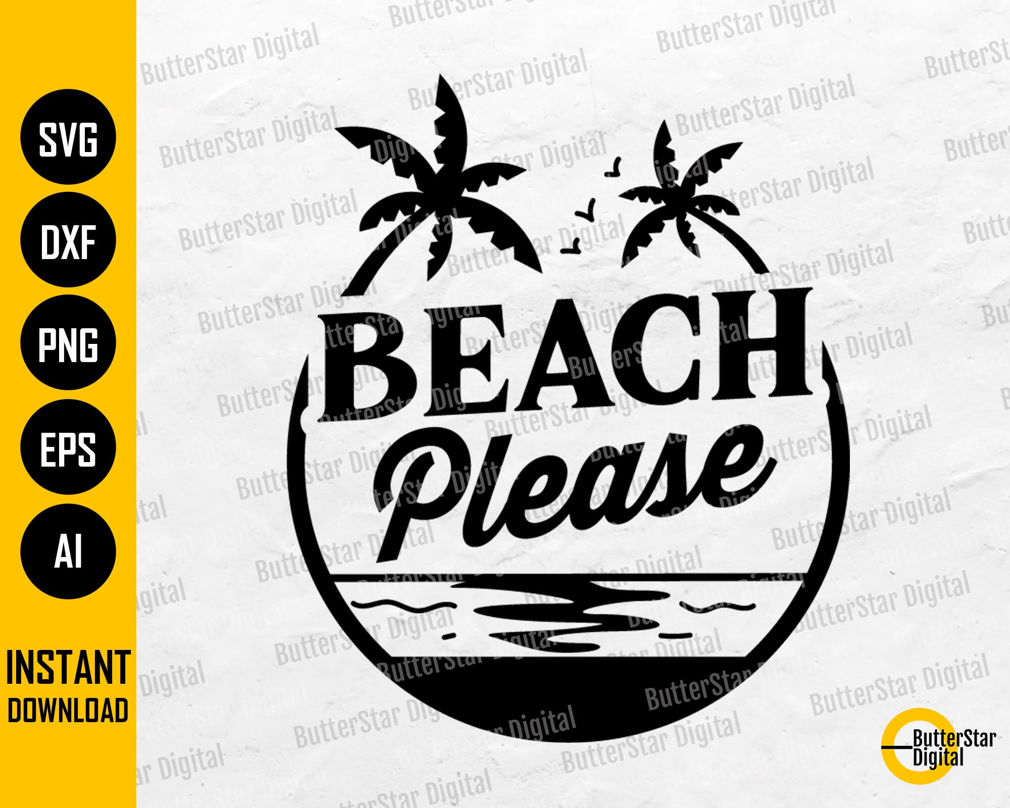 t shirt beach please