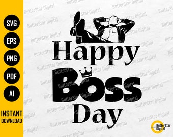 Boss Day SVG Bundle 5 Designs Boss Day Cut Files for Cricut - Etsy