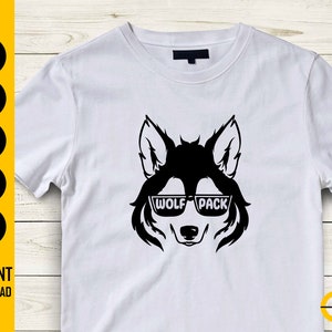 Wolf Pack SVG Wolfpack SVG Wild Animal T-shirt Decals Vinyl Graphics