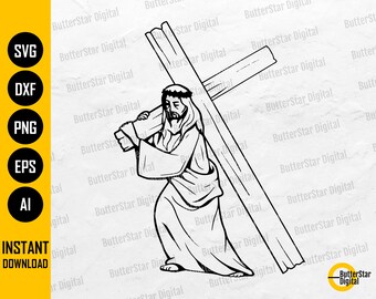 Buy Jesus SVG Dxf Png Clipart Vector Cricut Cut Cutting Cnc Online in ...