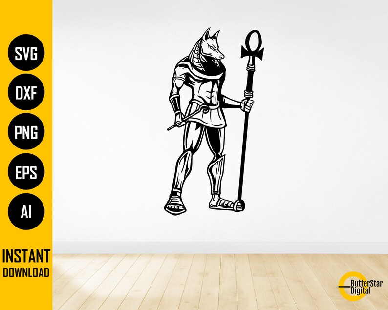 Anubis SVG God of Death SVG Mummy Sphinx Pyramids Pharaoh - Etsy