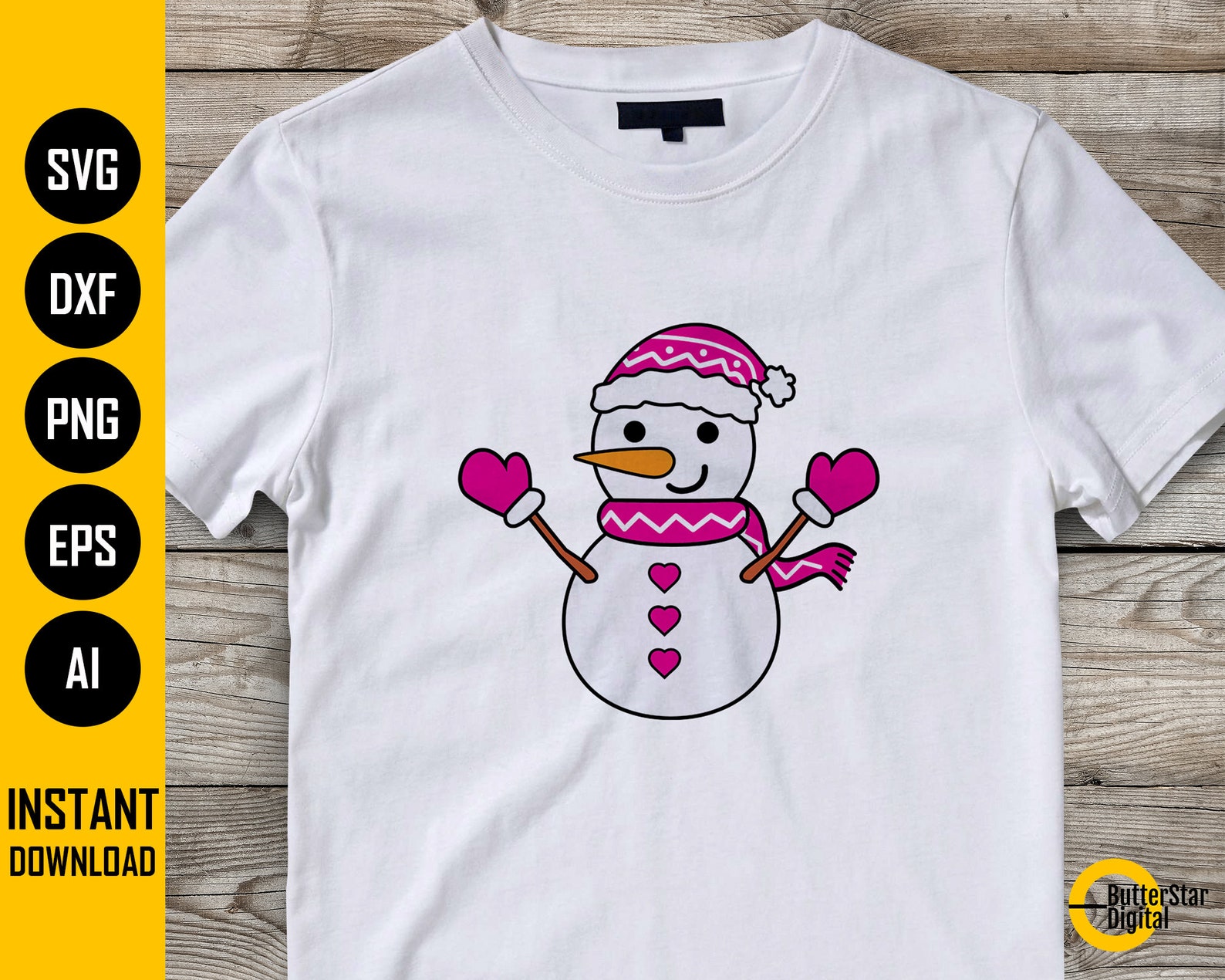 Snow Girl SVG Cute Winter SVG Snowman Snowgirl Cricut Etsy