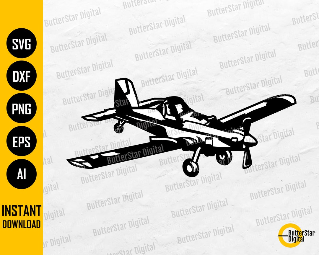 Crop Duster SVG SVG davion ?? h??lice unique SVG davions agricoles Cricut