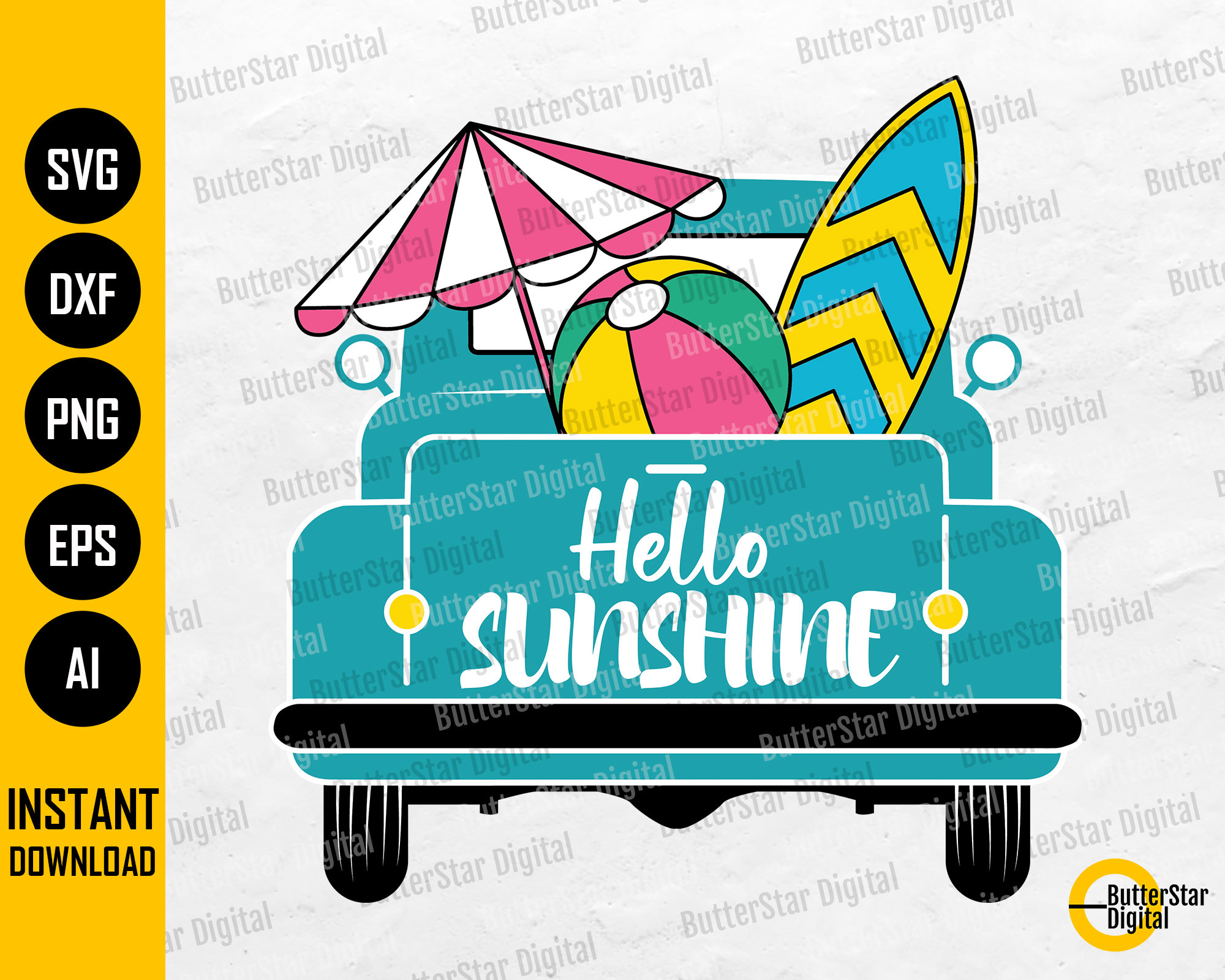 Summer BUNDLE SVG | Summer SVG | Beach Svg | Summer Design Shirt Decor ...