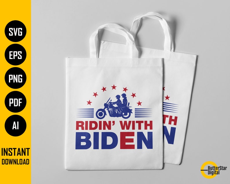 Ridin Graphics Ridin With Biden SVG | Go With Joe | Build Back Better | US Election ...