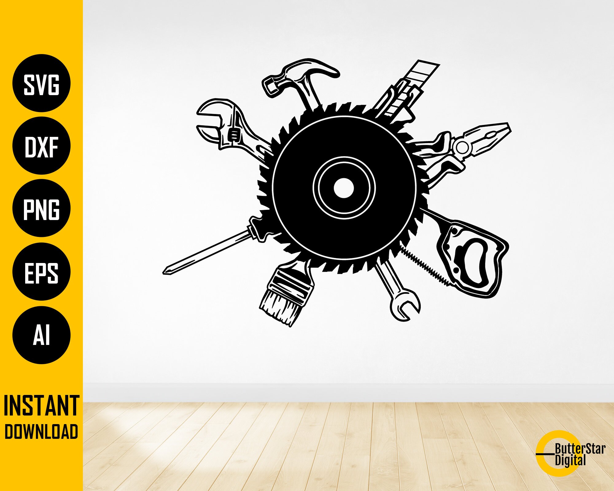 Builder SVG | Contractor SVG | Repairman SVG | Carpenter T-shirt Decals ...