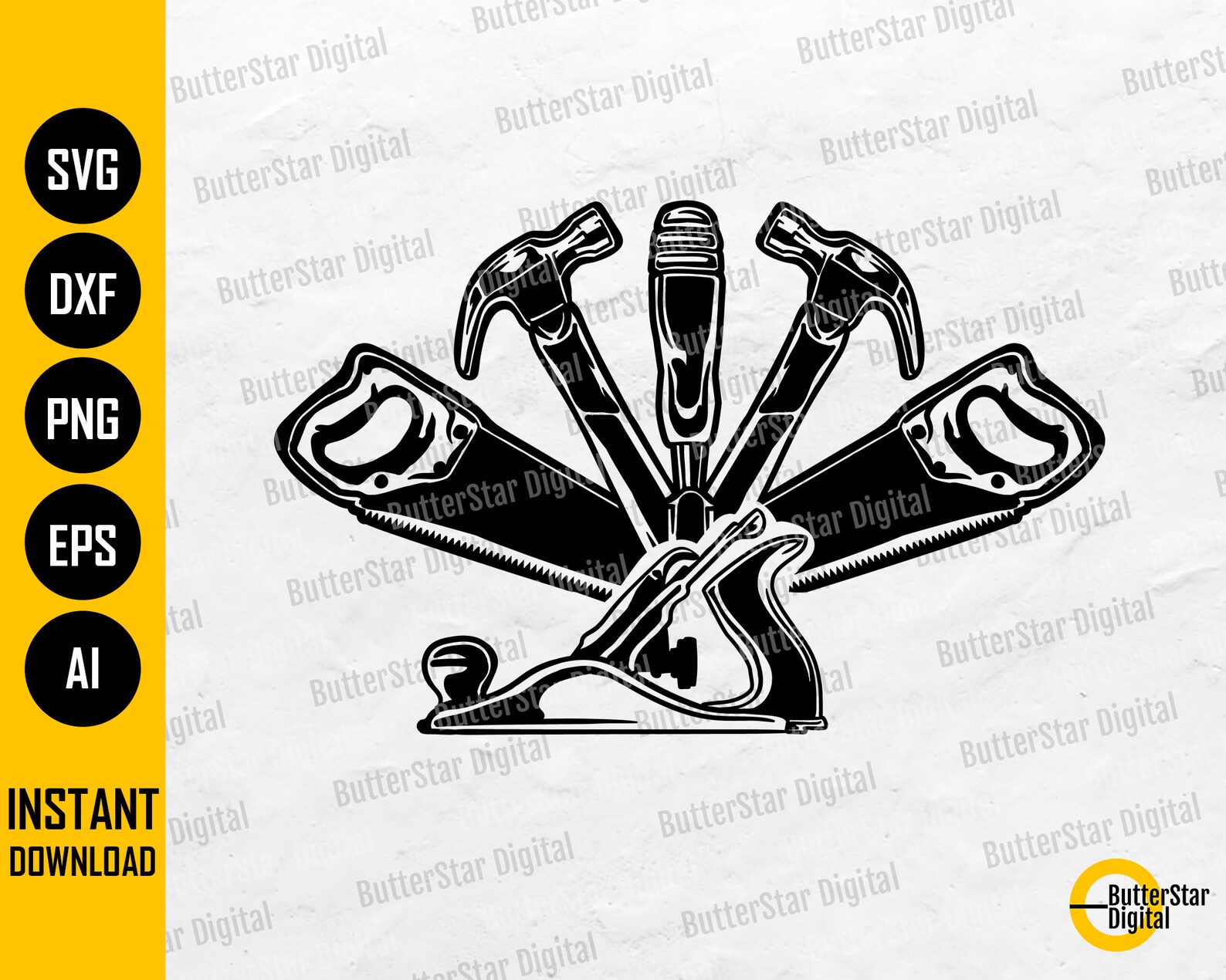 Carpenter Tools SVG | Carpentry SVG | Workshop SVG | Builder Svg ...