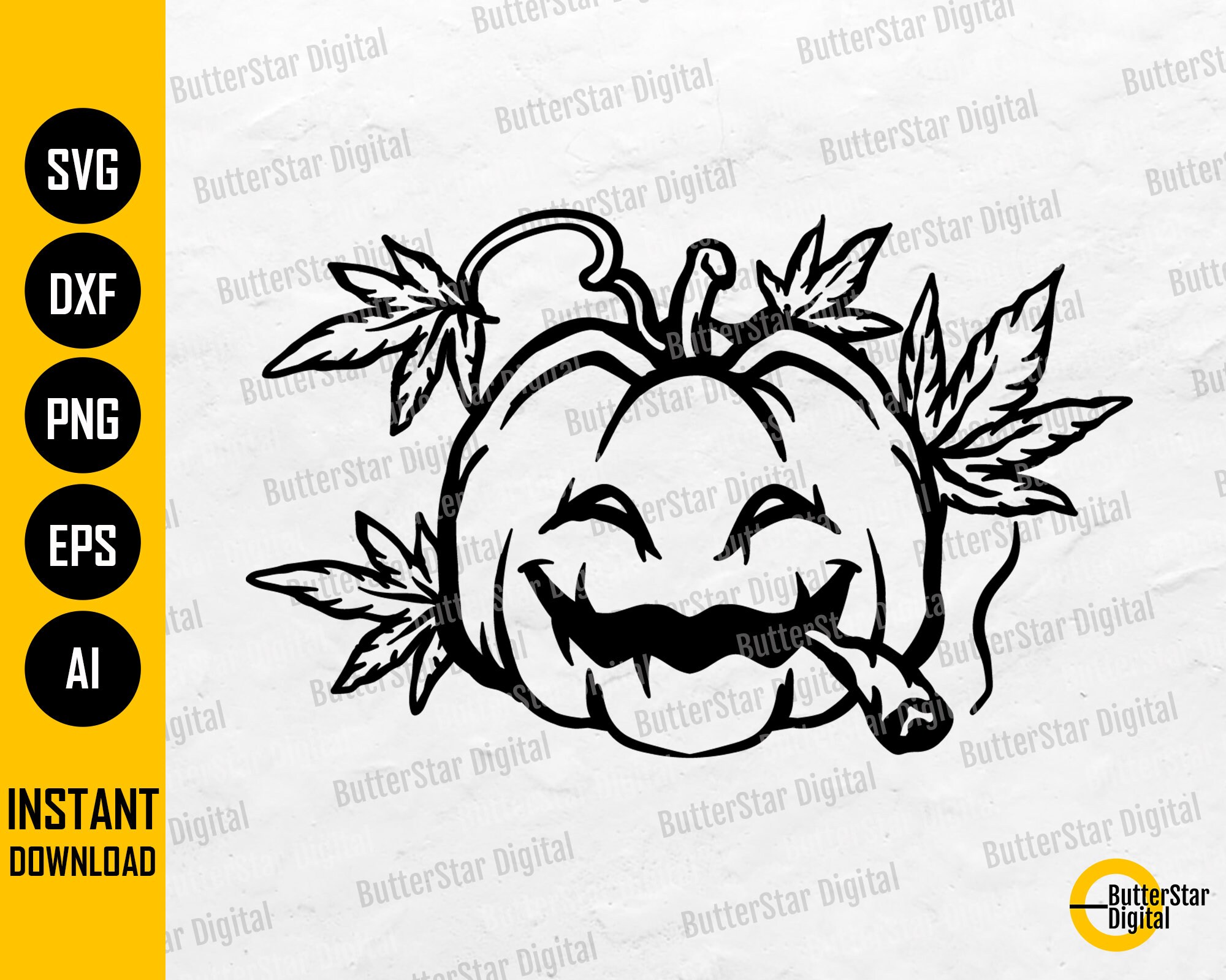 Pot Leaf Pumpkin Stencil Pot Leaf Pumpkin Stencil