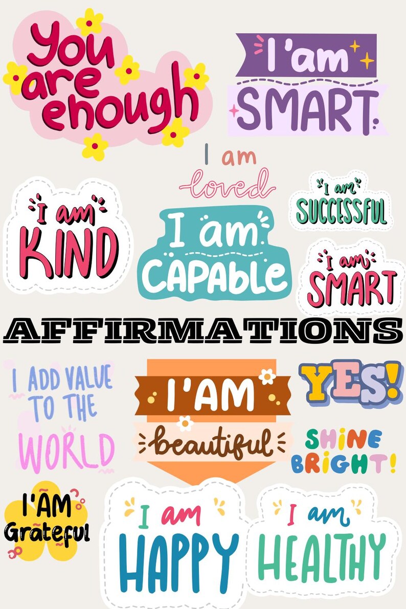 The Ultimate Vision Board Kit: PRINTABLE AND DIGITAL Kit - Etsy