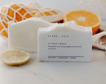 Handmade Citrus Fresh Soap