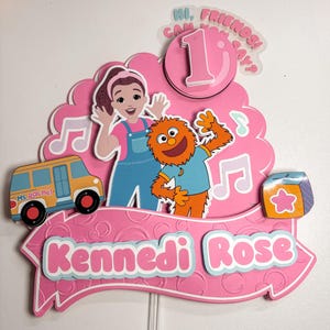 Ms. Rachel Cake Topper: 3D Party Dekoration, Andenken