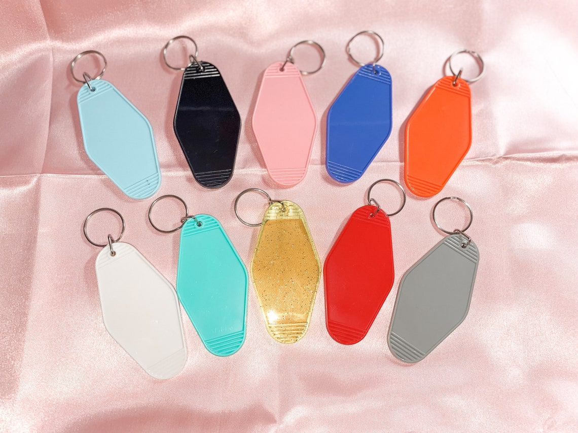 Personalized Motel Keyring Custom Saying Motel Keychain Etsy
