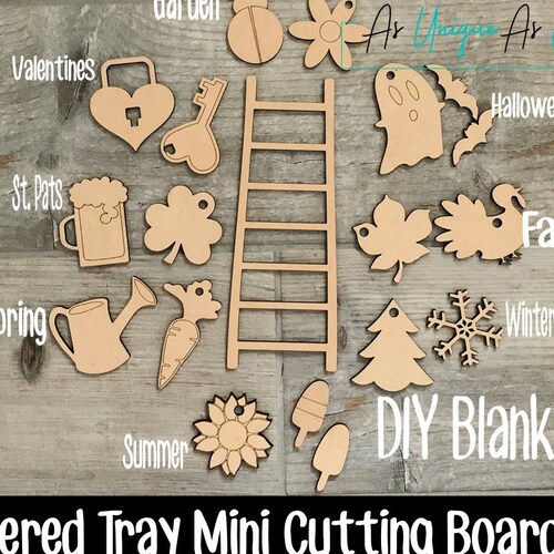 DIY Tiered Tray Ladder Kit Tiered Tray Decor DIY Wood Kit Etsy