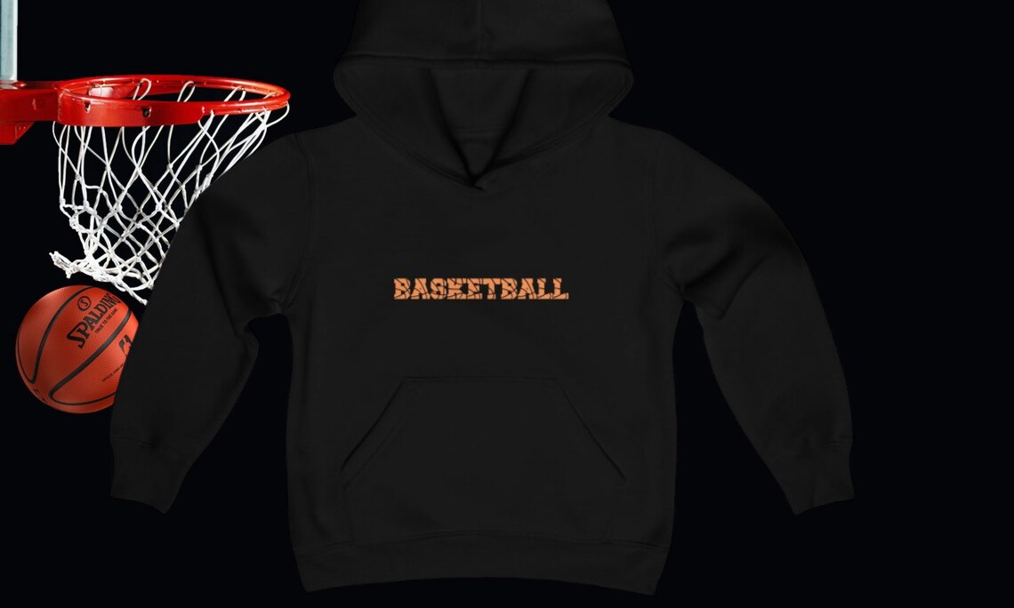 Basketball Sweatshirt Unisex Sweat Shirt For Basketball Kids Etsy