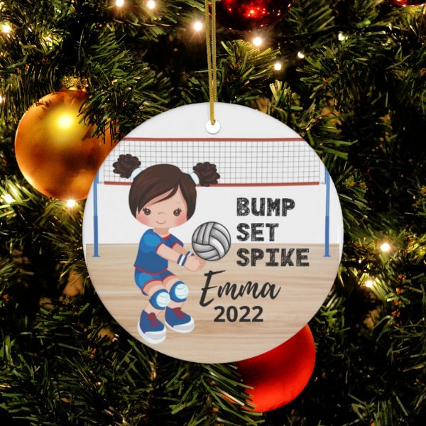 Discover Personalized Volleyball Ornament