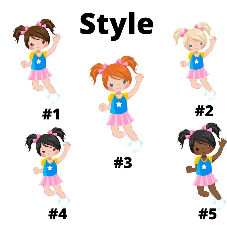 Girls Trampoline Personalized Christmas Ornament, Playground Ornament