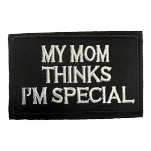 Embroidery patch funny sayings patches Applique emblem Badges for clothing Backpack cap bag