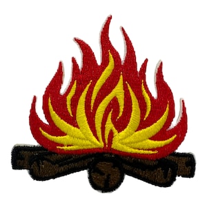 Camp Fire, Iron on Patch,Sew On, Embroidered Patches, Whitney Houston inspired patches