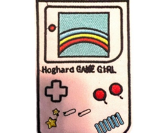 Pink Gamer, Iron on Patch,Sew On, Embroidered Patches, Game Lover patches