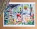 Anime Movie Greenhouse | Wall Art, Wall Decor, Anime Print, Cute Print, A5 Print, A4 Print, Anime Art, Anime Movie, Aesthetic Print 