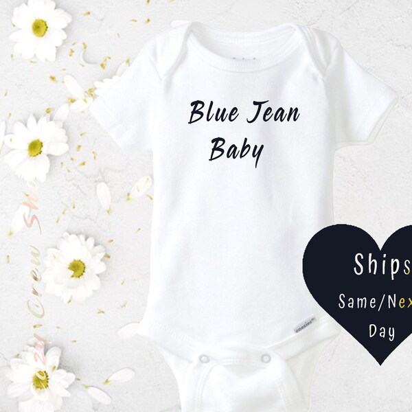 Blue Jean Shirt Etsy