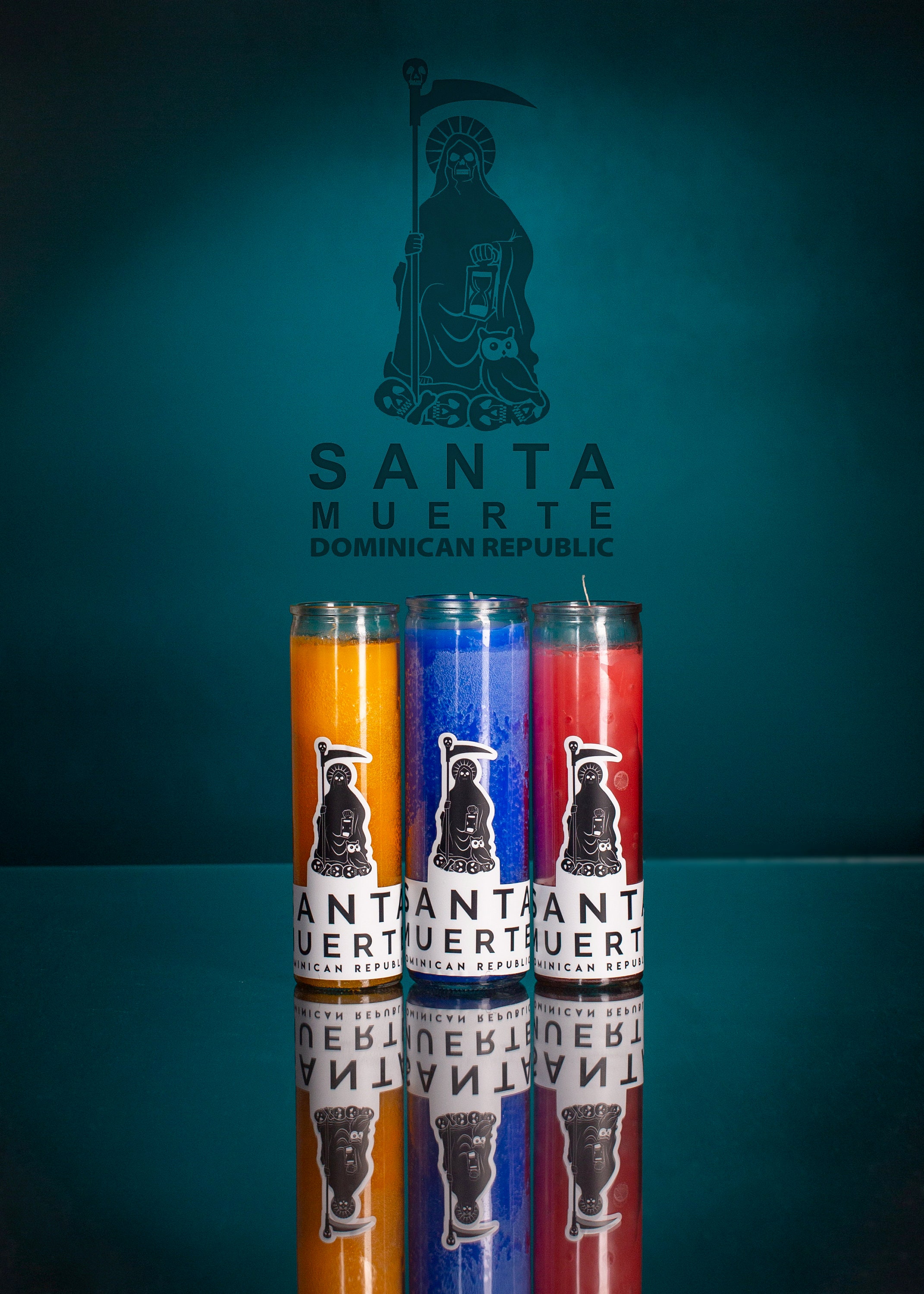 Santa Muerte Candle Meditation Candle Ritual Candles Etsy