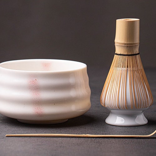 Delicateas Matcha Tea Set Blue Waves Design Ceramic Matcha Etsy