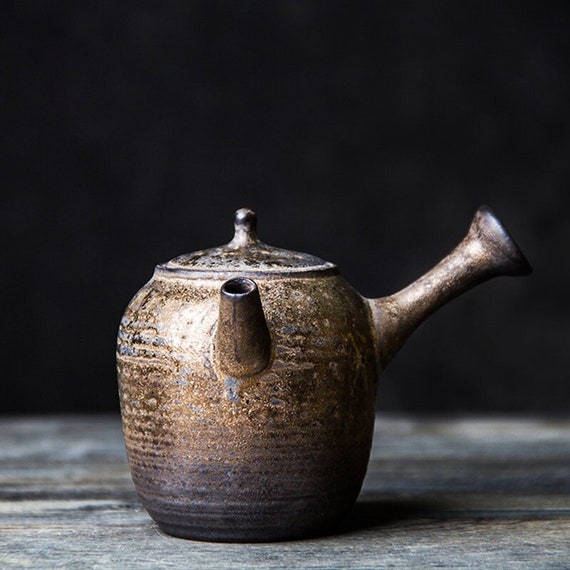 DelicaTeas Bronze Keramik Kyusu Teekanne Asiatische Teekanne - Etsy  Österreich
