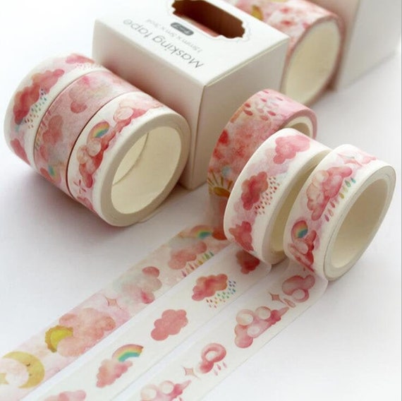 Washi Tape Set Stickers Kawaii  Decorative Adhesive Tape 100 - 100 Roll Washi  Tape - Aliexpress