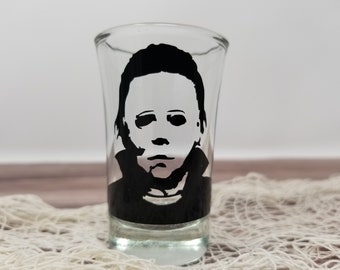 Michael Myers Horror Shot Glass