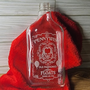 Horror Glass Flask - Whiskey Flask