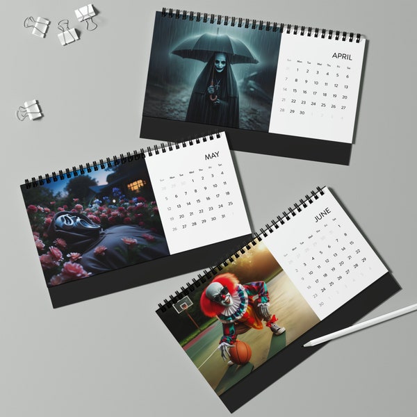 Michael Myers Calendar Etsy