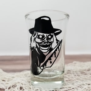 Puppet Master Blade Horror Shot Glass