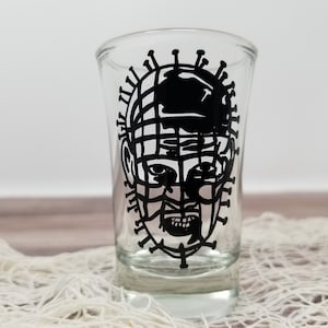 Hellraiser Pinhead  Horror Shot Glass